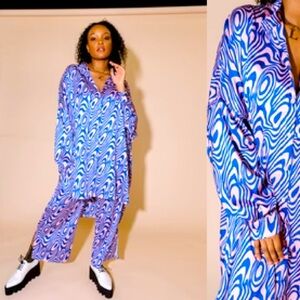 Satin PANTS ONLY size large